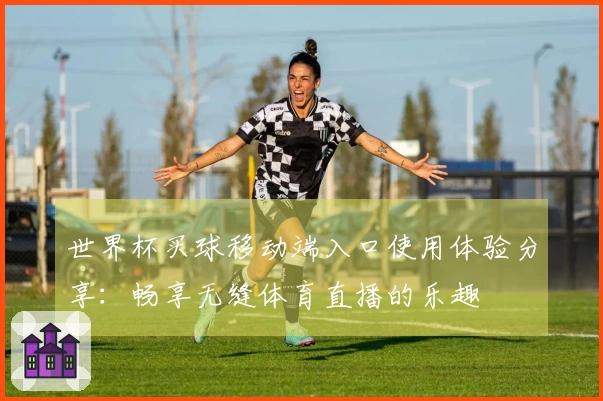 世界杯买球移动端入口使用体验分享：畅享无缝体育直播的乐趣