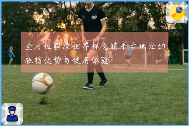 全方位解读世界杯竞猜平台地址的独特优势与使用体验